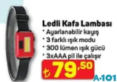 LEDLİ KAFA LAMBASI